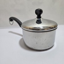 VTG Farberware 1 Qt Saucepan With Lid Pot Sta...
