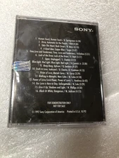 Sony Minidisc New Sampler Disc Sealed + Case 1992 Vintage