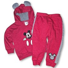2T Disney Red and Gray Kids Matching Set