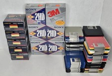 Lot of 270 Vintage 3.5" Floppy Disks Bulk - New Open Box Sony 3M Verbatim