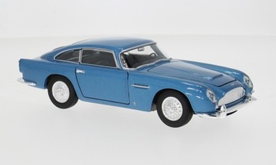 Welly WEL24101MET.BLUE - 1/24 / Aston Martin DB5, blau, 1964 - Neu