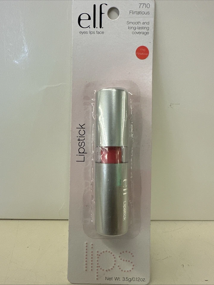 3-Pack NEW e.l.f. ELF Long Lasting Color Shine Lipstick #7710 Flirtatious SEALED - Image 3 of 4