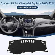 Dashboard Cover Mat Pad Carpet Non-Slip Custom For Chevrolet Equinox 2018-2024