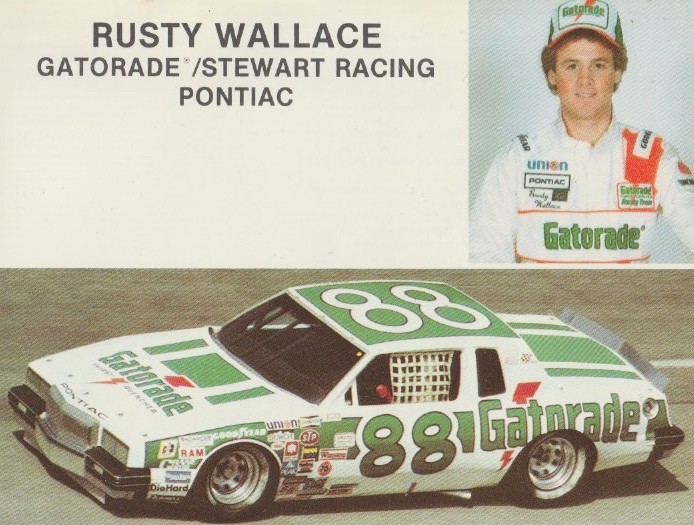 1984 Rusty Wallace Gatorade Pontiac Grand Prix NASCAR