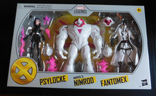Marvel Legends Psylocke  Nimrod  Fantomex 3-Pack Figure Set-Factory Sealed