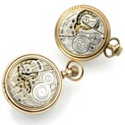 1907-1920 Antique 16s Elgin Illinois Gold Filled Pocket Watch Lot of 2 #WB5117-1 — photo 6