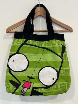 GIR Tote Bag Invader Zim rare alien dog 2010 hot topic canvas bag viacom