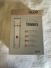 OLOV Trimmer Electric Hair Trimmer Body Groomer New In Box USB Charging White