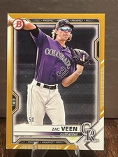 Zac Veen [Rose Gold Mojo Refractor] #CRA-ZV Prices | 2025 Bowman