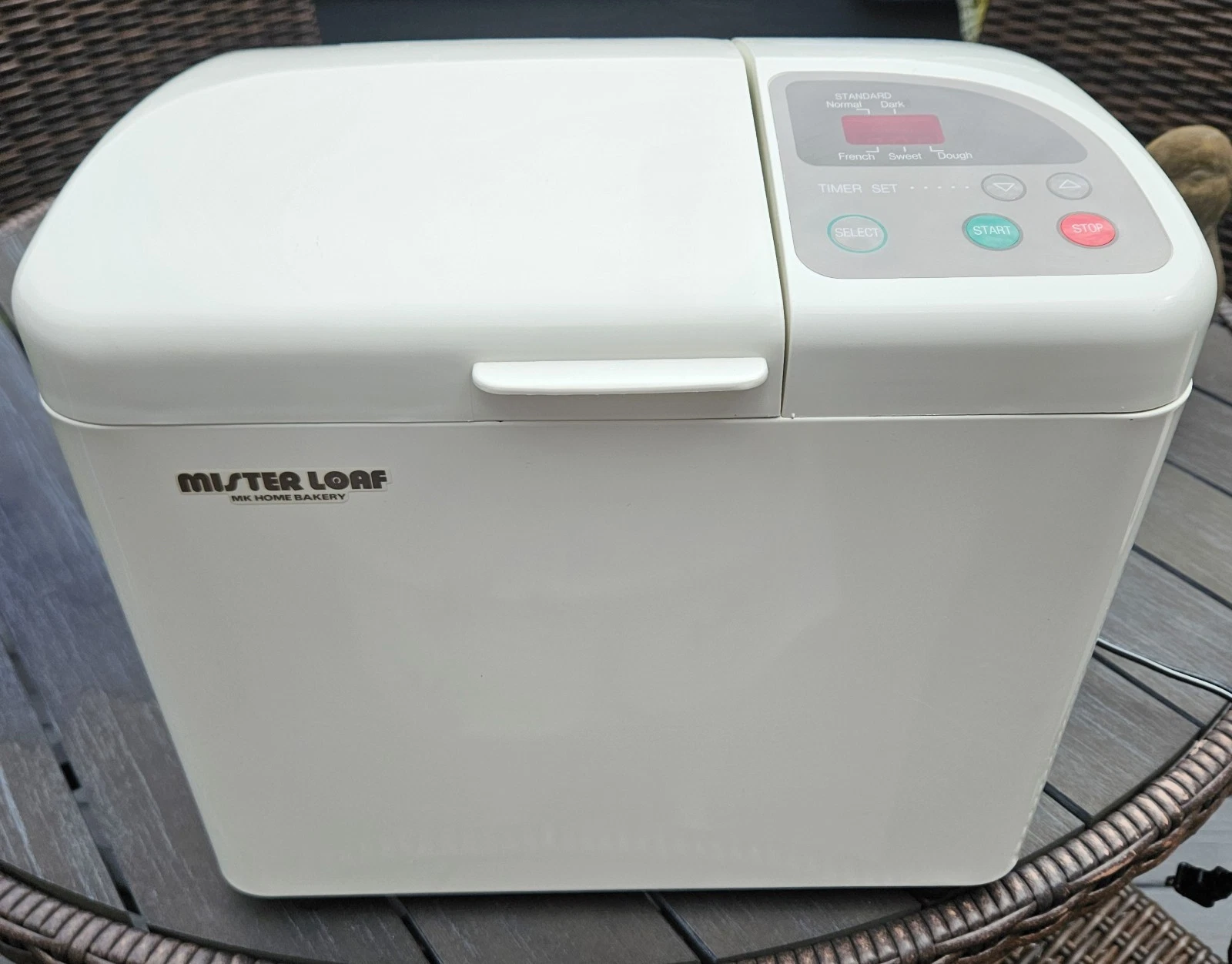 MK SEIKO-MISTER LOAF HOME BAKERY Stand Bread And French Loaf Settings Japan
