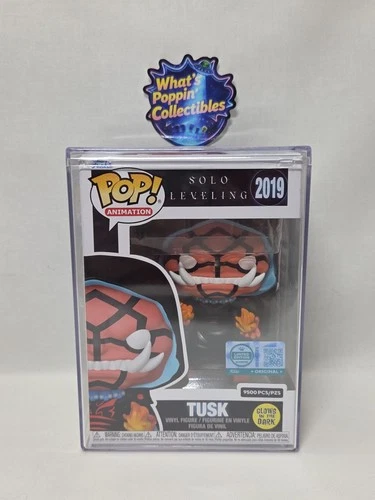 Funko Pop! Supreme Le: Solo Leveling Tusk (Glow) Exclusive #2019 Minor Damage