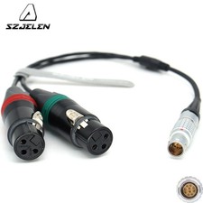 Atomos Shogun Monitor Breakout Audio Input Cable 10-Pin to Dual XLR 3Pin Female