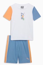 New Puma Boys T-Shirt and Shorts Activewear Set Size 6 NWT