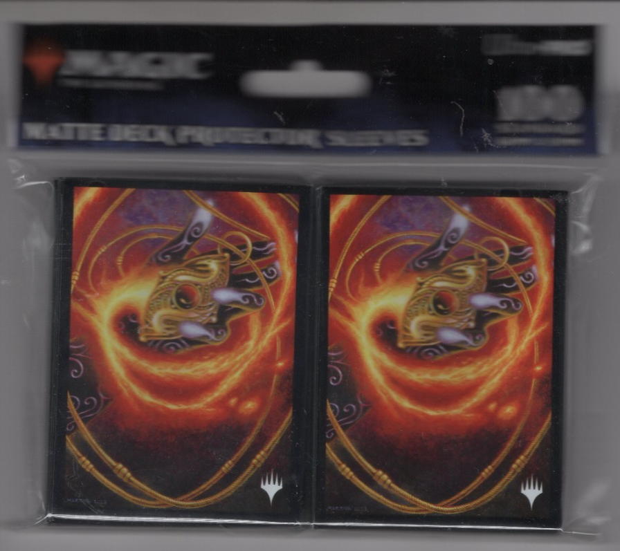 100 Ultra Pro MAGIC MODERN HORIZONS MH3 RED Matte Deck Protector