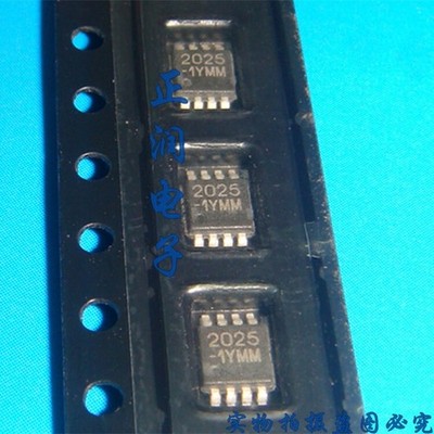 10pcs 2025 2025-1YMM MIC2025-1YMM MSOP8 Single-Channel Power Distribution Switch