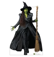 WICKED FOR GOOD ELPHABA CYNTHIA ERIVO LIFESIZE CARDBOARD STANDUP STANDEE CUTOUT