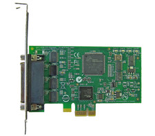 Genuine Axxon MAP/950 PCIe 2010 Quad 1 Megabaud RS232 Port Card