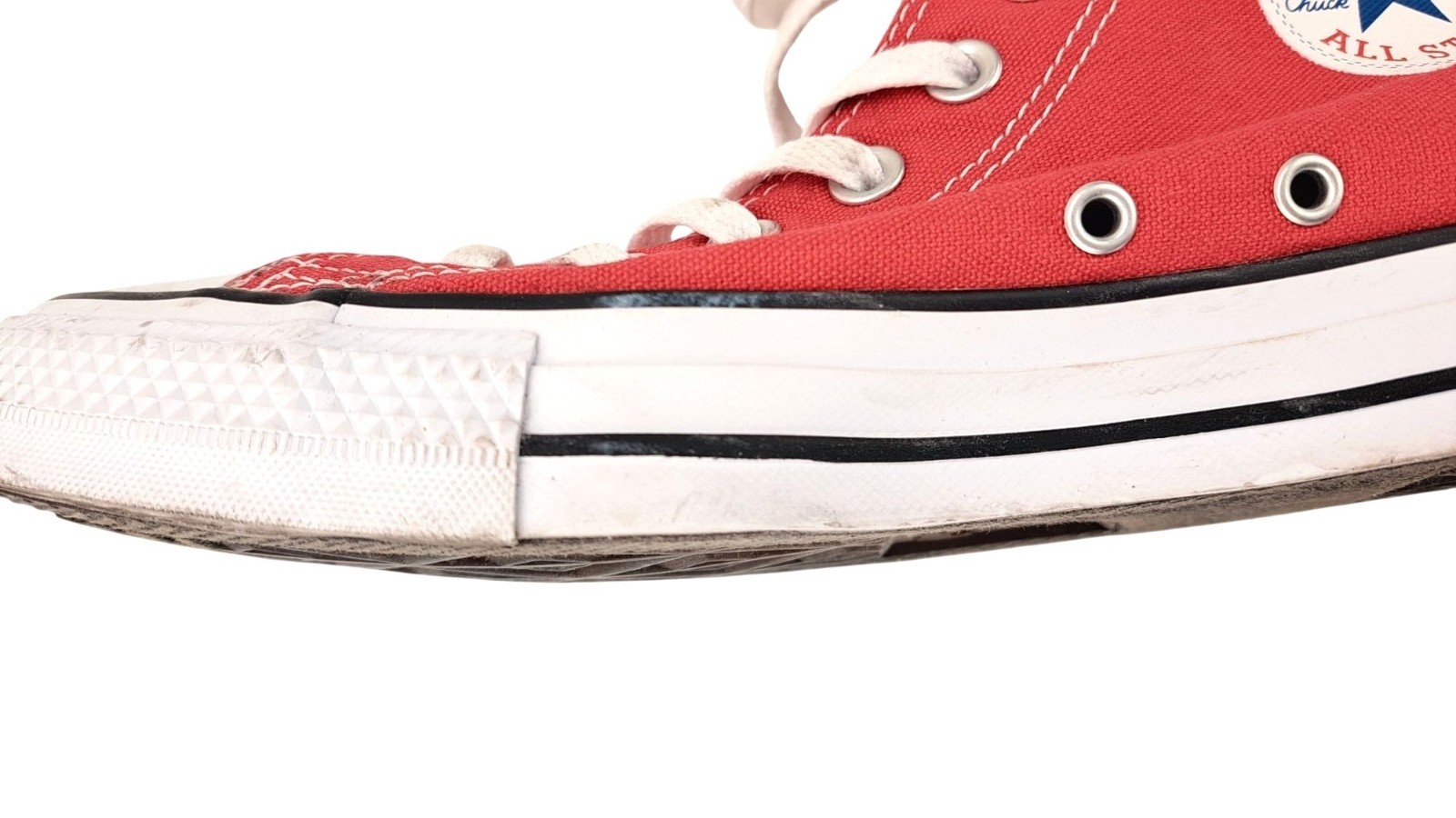 Converse Chuck Taylor All Star Red High-Top Sneakers Women Size 9 Men 7 Canvas thumbnail 7