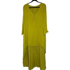 Anself Women’s 18 Boho Whimsical Chic Long Sleeve Maxi Dress Plus Size Artsy