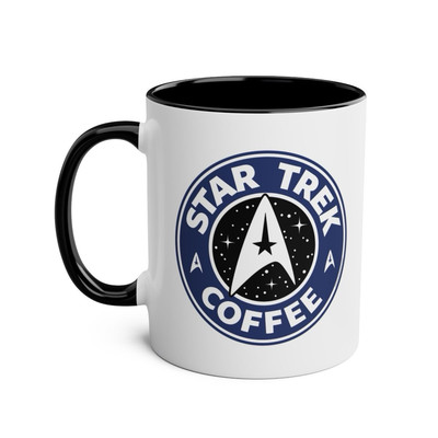 Star Trek | Starfleet Command | Premium Keramik zweifarbig Tee/Kaffeetasse/Becher 11oz