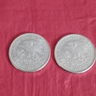 Lot of 2 1 Troy oz .999 Fine Silver Trade Unit Rounds Total 2 oz