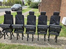 Camper Van Chairs with Built In Seatbelts. Bolt to Floor Fitting.