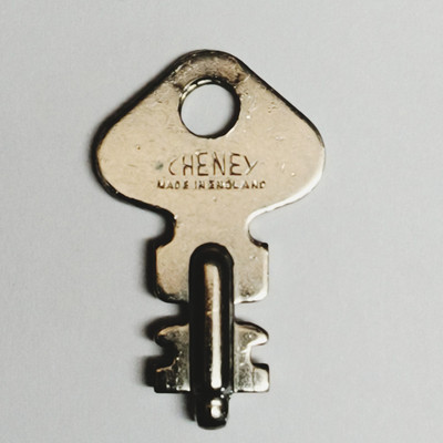 Vintage Cheney Key Made in England Unknown # 