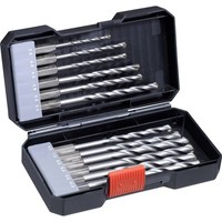 Kwb 108840 Werkzeugstahl Stein-Spiralbohrer-Set 12Teilig 4 Mm, 5 Mm, 6 Mm, 8 Mm,