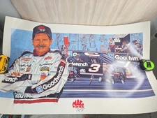 1991 Sam Bass: Dale Earnhardt #3 Goodwrench / MAC Tools Racing Poster