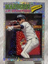 2026 Topps Heritage Silver Sparkle 289 J.P. Crawford, Seattle Mariners SP