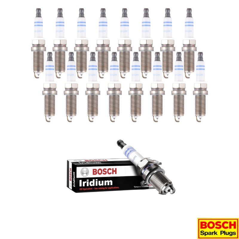 New Set of 16 BOSCH OE Fine Wire Iridium Spark Plug for 14-24 Ram 2500 3500 4500