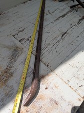 Vintage Used Wreckingcrow Bar-demo Pry Bar 3x36 Super Thick Iron Bar