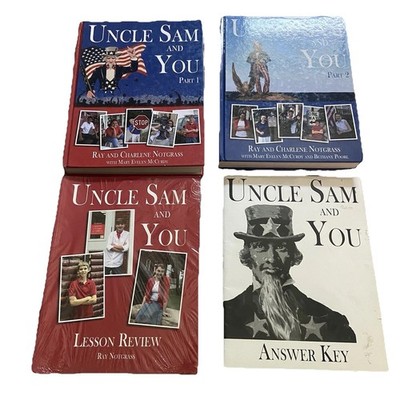 Notgrass Uncle Sam and You Part 1 & 2 Lesson Review Student Workbook Answer Key