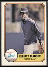 1981 Fleer #326 Elliott Maddox