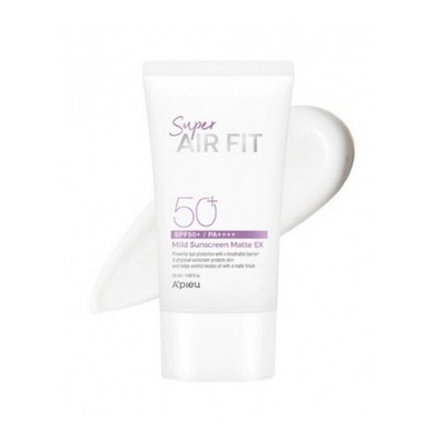 APIEU Super Air Fit Mild Sunscreen Matte EX 50ml (LSF50+ PA++++) K-Beauty