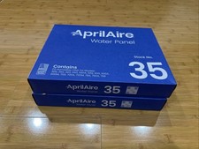 2 Aprilaire 35 Humidifier Water Panel Filters 350,360,560,568,600,700,760,768