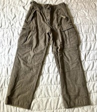 Vintage 60s Schilling OHG German Military Pants Size 30 Wool Army Field Cargo