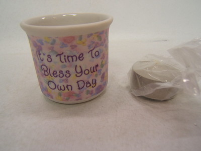 Precious Moments It's Time to Bless Your Own Day Votive Candleholder Club