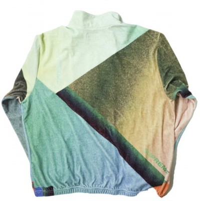 SUPREME 23SS Geo Velour Track Jacket XL Multicolor WEEK7 outer | eBay