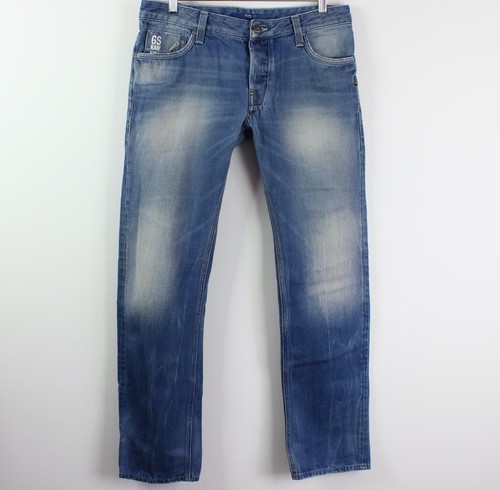 G Star GS Raw Mens Jeans Button Fly 