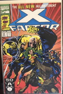 X FACTOR #71 1991 Comic Book- Great Condition!