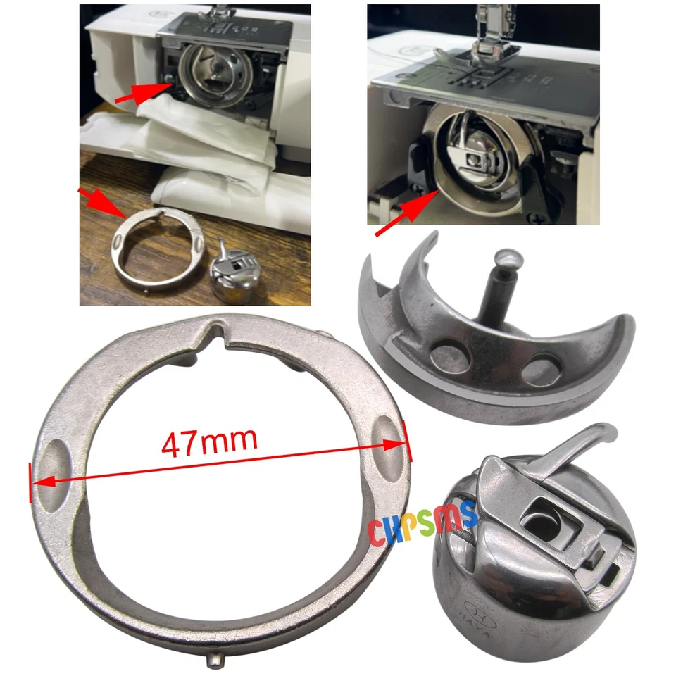Bobbin Case &Hook & Shuttle Race FOR BROTHER LS2000,LS2020,LS2125,Babylock B17 - Image 2 of 3