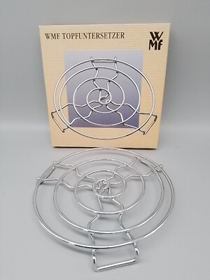 WMF Topfuntersetzer,rund,verchromt,Nr.0631265080, mit Karton