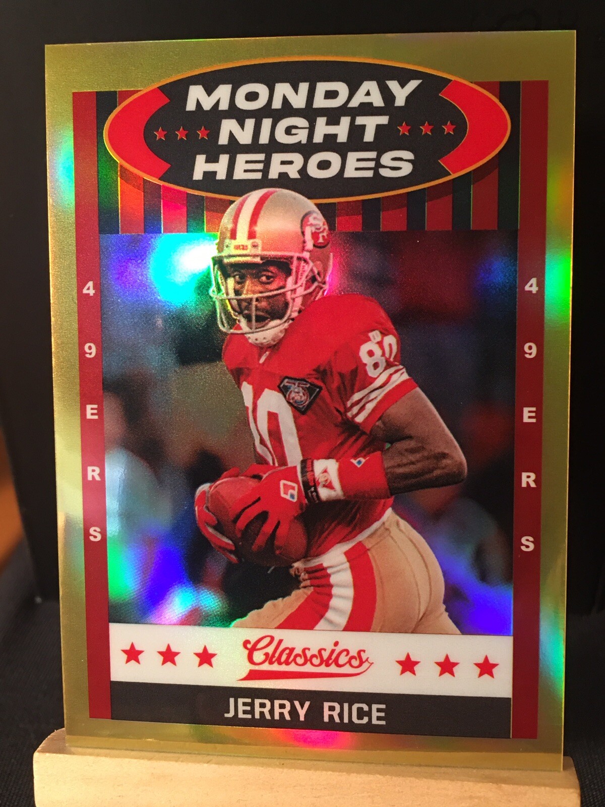 Jerry Rice Gold 2021 Classics Monday Night Heroes 25/75!!! | eBay
