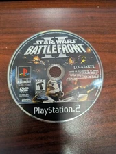 Star Wars: Battlefront II (PlayStation 2 PS2, 2005) NO TRACKING DISC ONLY 2405