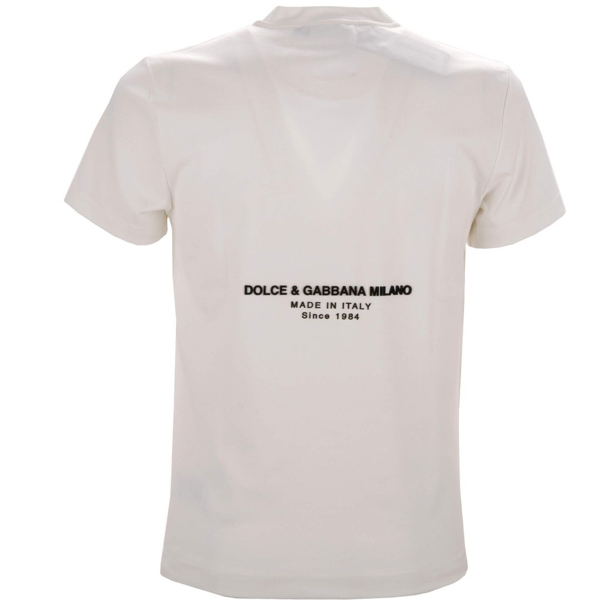 DOLCE GABBANA DG Logo Sfera Ebbasta Dollar Euro Cotton T-Shirt