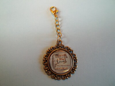 EIN RAND - SPRINGBOCK - SÜDAFRIKA LIMITED EDITION BRONZEGEHÄUSE ANHÄNGER / CHARM