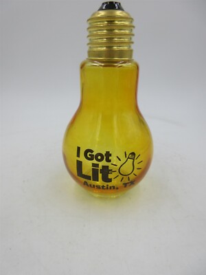 Lightbulb Shot Glass ''I Got Lit Austin, TX''