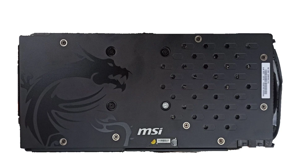 MSI AMD Radeon R9 380 4GB GDDR5 Graphics Card - Black - Image 2 of 4