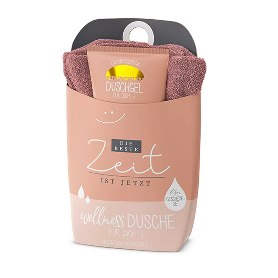 LA VIDA Geschenkset Wellness Dusche Die Beste Zeit ist jetzt Cosy Moments Auszeit Set